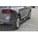 Защита порогов - трубы для Touareg.